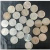 Image 1 : 27 Canadian .800 Silver Dimes, 63g Total, 1.62 Troy Ounces