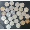 Image 2 : 27 Canadian .800 Silver Dimes, 63g Total (1.62 Troy Oz)