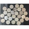 Image 1 : 27 Canadian .800 Silver Dimes, 63g, 1.62 Troy Ounces Silver