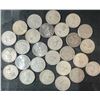 Image 2 : 27 Canadian .800 Silver Dimes, 63g, 1.62 Troy Ounces Silver