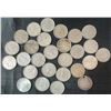 Image 1 : 27 Canadian .800 Silver Dimes, 63g Total Weight