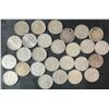 Image 1 : 27 Canadian .800 Silver Dimes, 63g Total, 1.62 troy oz