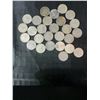 Image 1 : 27 Canadian .800 Silver Dimes, 63g Total Weight