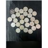 Image 1 : 27 Canadian .800 Silver Dimes, 63g Total Weight