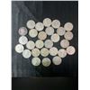Image 2 : 27 Canadian .800 Silver Dimes, 63g Total Weight