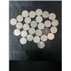Image 1 : 27 Canadian .800 Silver Dimes, 63g, 1.62 Troy Oz Silver