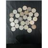 Image 1 : 27 Canadian .800 Silver Dimes, 63g Total, 1.62 Troy Oz Silver