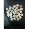 Image 2 : 27 Canadian .800 Silver Dimes, 63g Total, 1.62 Troy Oz Silver