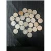 Image 1 : 27 Canadian .800 Silver Dimes, 63g Total, 1.62 Troy Oz Silver