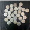 Image 2 : 27 Canadian .800 Silver Dimes, 63g Total, 1.62 Troy Oz Silver