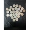 Image 1 : 27 Canadian .800 Silver Dimes, 63g Total, 1.62 Troy Ounces