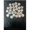 Image 2 : 27 Canadian .800 Silver Dimes, 63g Total, 1.62 Troy Ounces