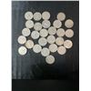 Image 1 : 27 Canadian .800 Silver Dimes, 63g, 1.62 Troy Ounces