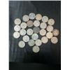 Image 2 : 27 Canadian .800 Silver Dimes, 63g Total, 1.62 Troy Oz Silver