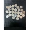 Image 1 : 27 Canadian .800 Silver Dimes, 63g Total, 1.62 Troy Oz Silver