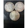 Image 2 : Three 1965 .800 Silver Canadian Dollar Coins, 70g Total