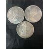 Image 2 : 3 .800 Silver Canadian Dollar Coins, 1959, 1966, 1967, 70g