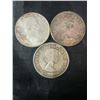 Image 2 : 3 .800 Silver Canadian Dollar Coins, 70g Total