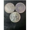 Image 1 : 3 .800 Silver Canadian Dollar Coins, 70g Total