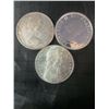 Image 2 : 3 .800 Silver Canadian Dollar Coins, 70g Total