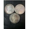 Image 2 : 3 .800 Silver Canadian Dollar Coins, 1967 & 1939, 70g Total