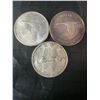 Image 1 : 3 Canadian .800 Silver Dollar Coins, 1960 and 1867-1967, 70g Total