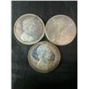 Image 2 : 1967 .800 Silver Canadian Dollar Coins, 3 Pieces, 70g Total