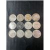 Image 1 : 12 .800 Silver Canadian Quarters, 70g, 1.80 Troy Ounces