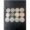 Image 2 : 12 .800 Silver Canadian Quarters, 70g, 1.80 Troy Ounces