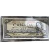 Image 1 : 1954 Bank of Canada $20 Bill - Serial E/A 4102732, Queen Elizabeth II