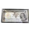 Image 1 : Canadian 1954 $1 Banknote With Queen Elizabeth II in Acrylic Case