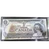 Image 1 : 1954 Canadian $1 Banknote, Queen Elizabeth II, ECF3629700