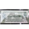 Image 2 : 1954 Bank of Canada One Dollar Bill, Queen Elizabeth II, Serial ECM1999849