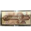 Image 1 : 1986 Canada $2 Banknote EGU2630133 Queen Elizabeth II