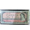 Image 1 : 1954 Bank of Canada Two Dollar Bill, Queen Elizabeth II, Serial 01112078