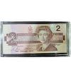 Image 1 : 1986 Canadian $2 Banknote Birds of Canada Series EG U3275812