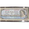 Image 1 : 1954 Bank of Canada 5 Dollar Note GS Prefix
