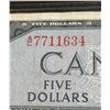 Image 2 : 1954 Bank of Canada $5 Bill, A/E Prefix, Elizabeth II