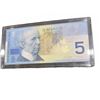 Image 1 : 2002 Bank of Canada $5 Polymer Note ANU6957077 in Case