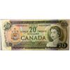 Image 1 : 1954 Canadian $20 Banknote, Devastated Series, H43343155