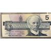 Image 2 : 1986 Canadian $5 Bill, CCCS UNC-64, Thiessen Crow, FNH1253424