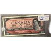 Image 1 : 1954 Bank of Canada $2 Note, Devil’s Face, Serial 7960646