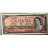 Image 1 : 1954 Canada $2 Banknote – Serial 95744551