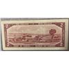 Image 2 : 1954 Canada $2 Banknote – Serial 95744551