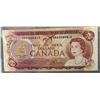 Image 1 : 1974 Bank of Canada $2 Bill, Serial ABA5880813