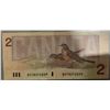 Image 2 : 1986 Canada $2 Banknote Birds of Canada Series