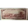Image 2 : 1954 Canadian $2 Banknote, Signed by Beattie-Rasminsky