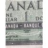 Image 3 : 1954 Bank of Canada One Dollar Note CA4640450
