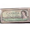 Image 1 : 1954 Bank of Canada $1 Bill, Beattie-Rasminsky, E/Y 2173771