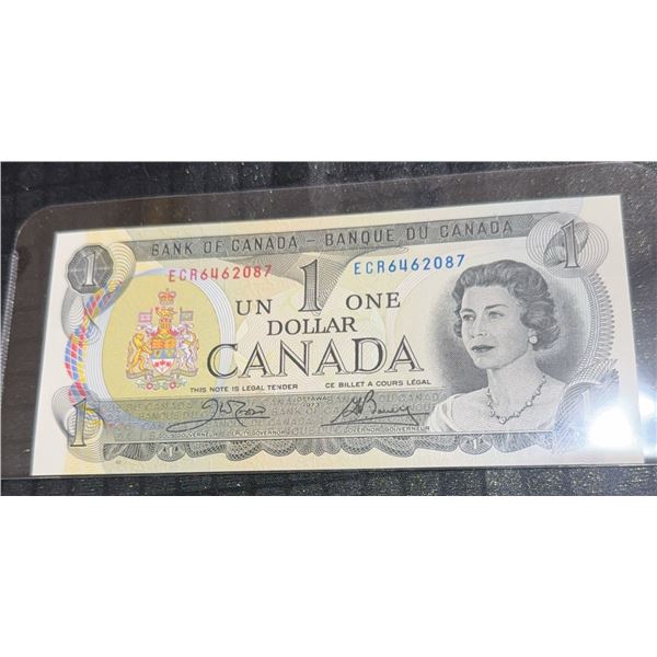 1973 Bank of Canada $1 Bill ECR6462087